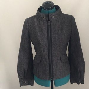 Wool blend coat